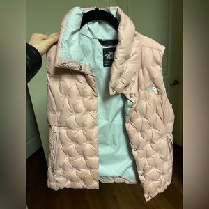 North face quilted puffer vest